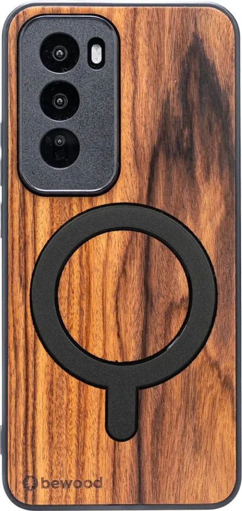 Custodia Legno Bewood Oppo Reno 12 Pro 5G Rosewood Santos MagSafe