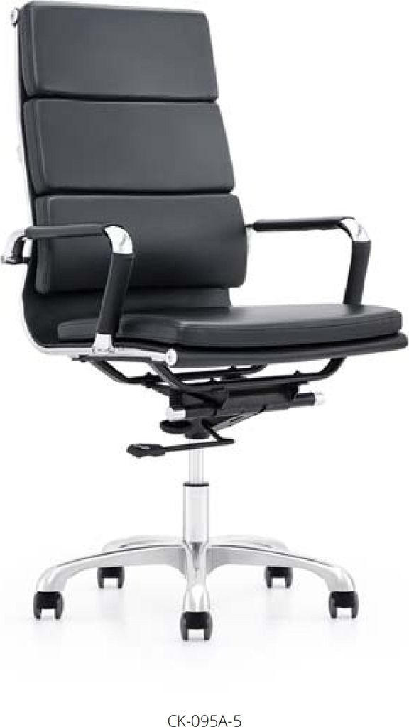 Kunstleder Sessel in Schwarz modern eleganter Sitzkomfort