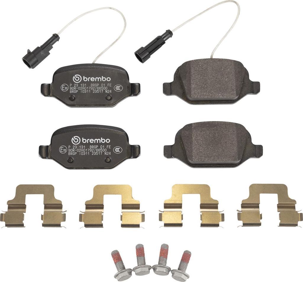 Bremsbelagsatz, Scheibenbremse BREMBO P 23 131