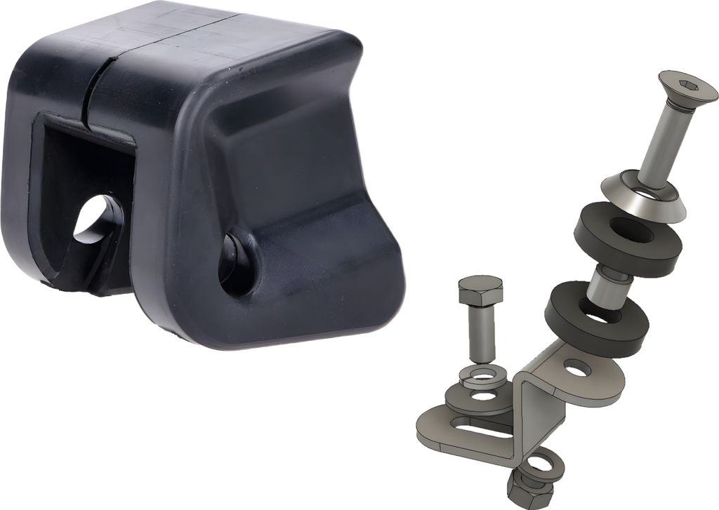 Montagekit Schmitt Benzintank Sperber für Simson S50, S51