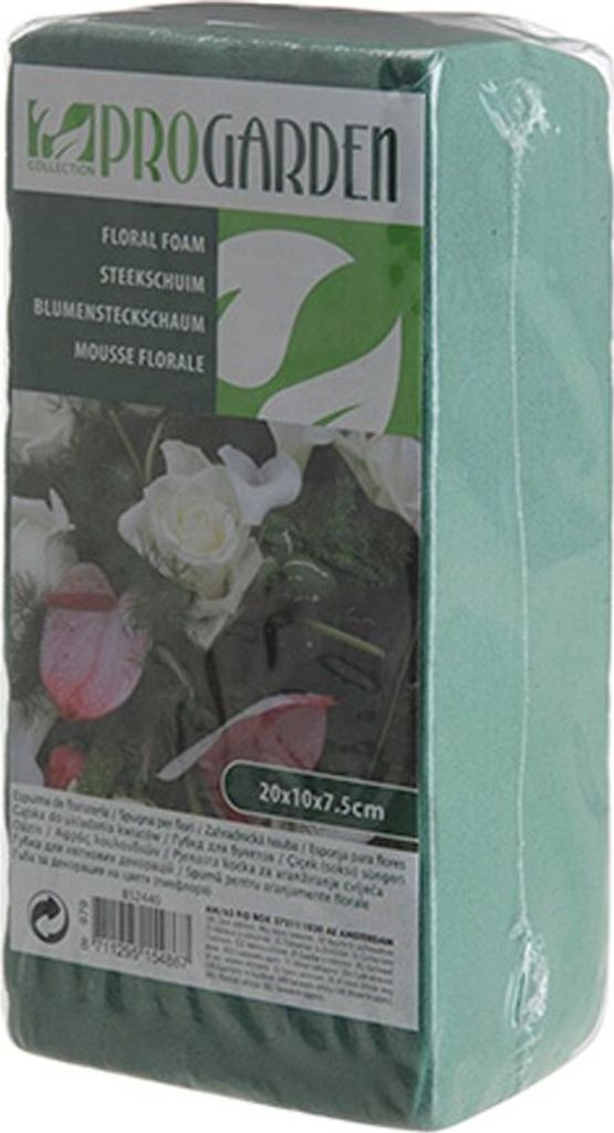 Blumensteckschaum eckig braun 20 x 10 7,5 cm zuschneidbar Produktbild 
