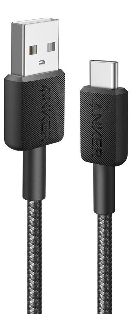 Kabel Anker 322 Type-A Zu Type-C 0.9M Bk Produktbild 