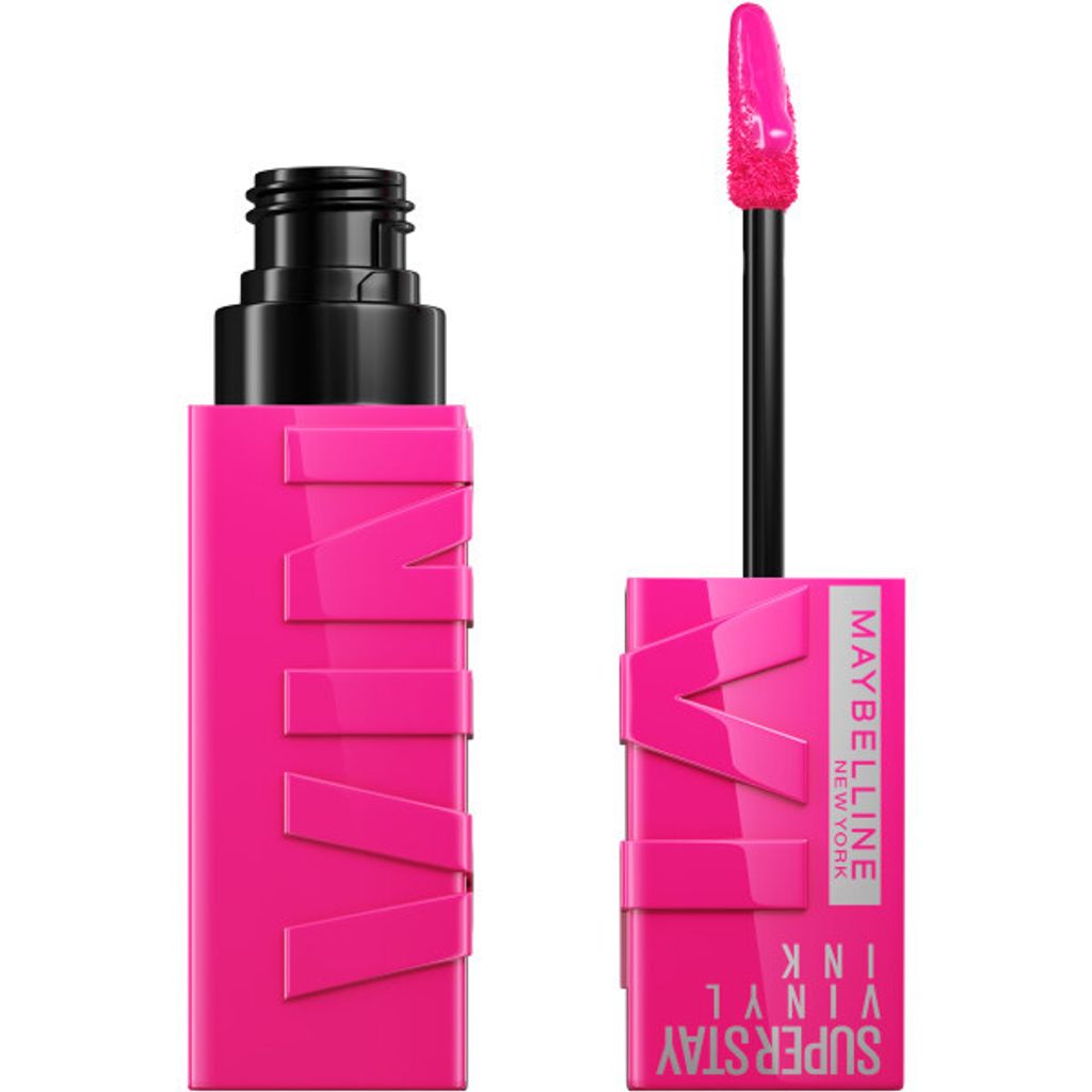 Maybelline New York Liquid Lipstick Super Stay Vinyl Ink 16 Hours Long Lasting Glossy Finish 4.2ml - Shade 150 Striking