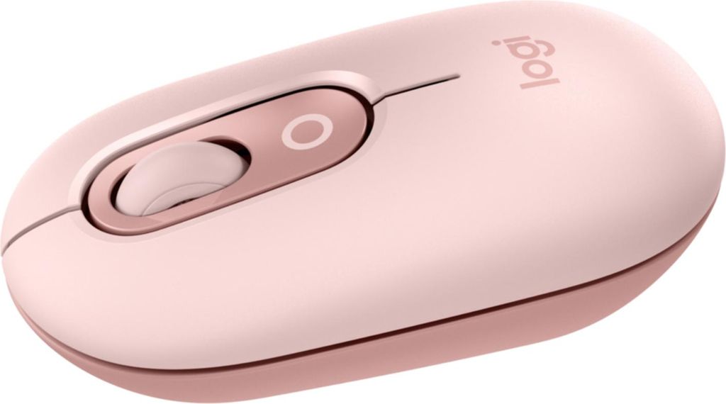 Logitech POP Mouse, kompakte und mobile kabellose Bluetooth-Maus mit programmierbaren Tasten und leisen Klicks, Easy-Switch fr einfaches Umschalten...