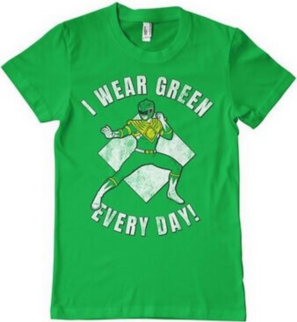 I Wear Green Every Day T-Shirt - Medium - Green