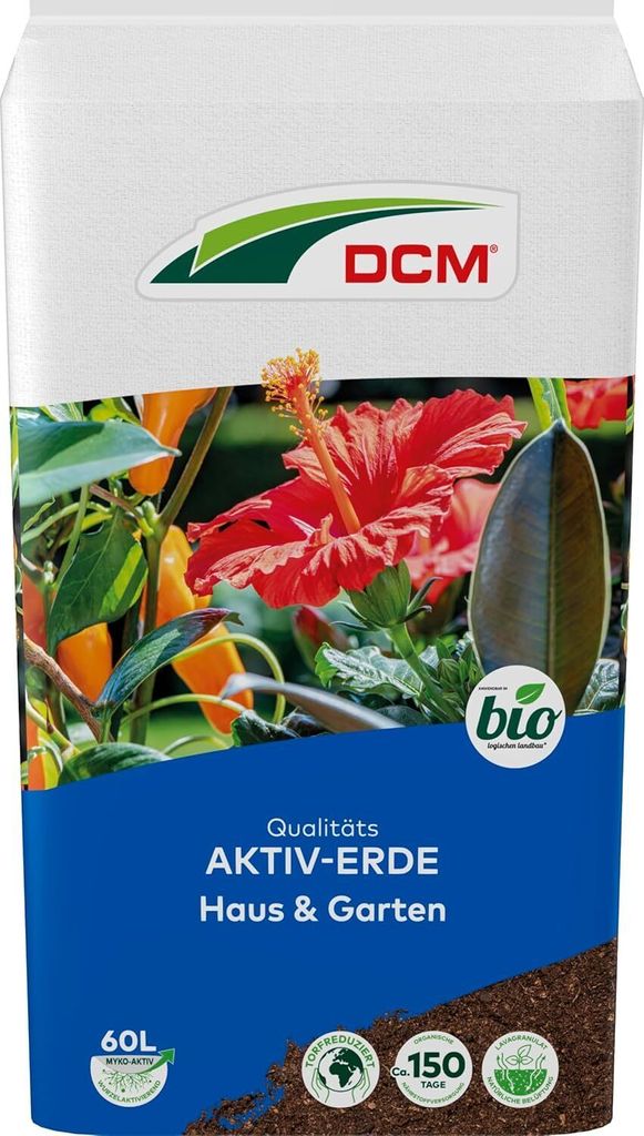 Cuxin DCM Aktiv-Erde Haus & Garten 60 l