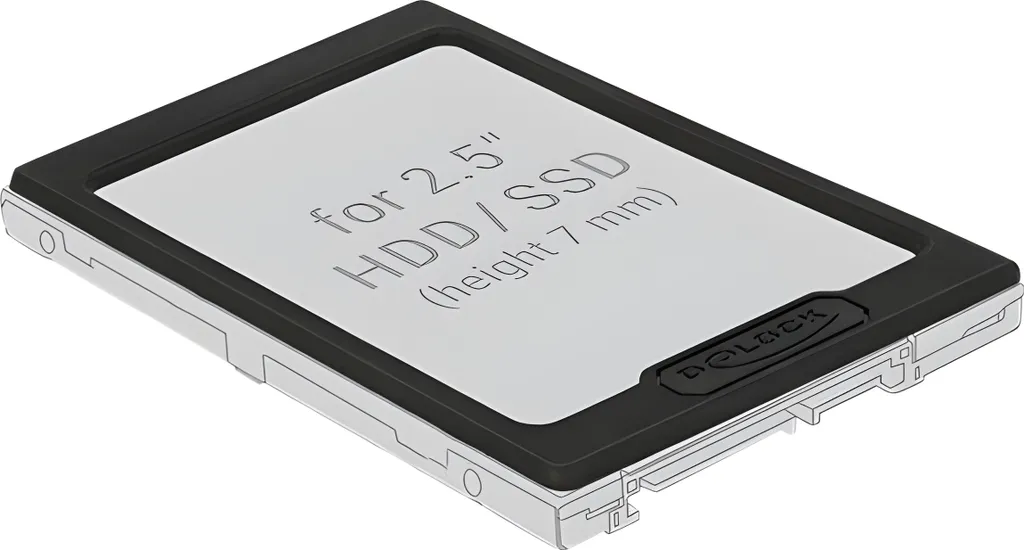 Delock 18216 Erweiterungsrahmen Delock 2,5" HDD/SSD 2.50mm
