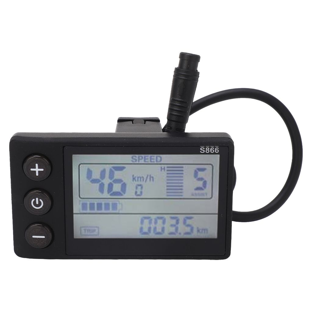 Bicicletta elettrica S866 Display LCD 24 V 36 V 48 V 60 V Immagine del prodotto 