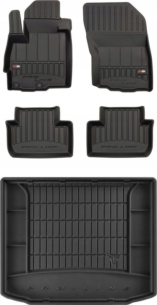 SET 3D-Gummimatten Mitsubishi ASX 2010-2022