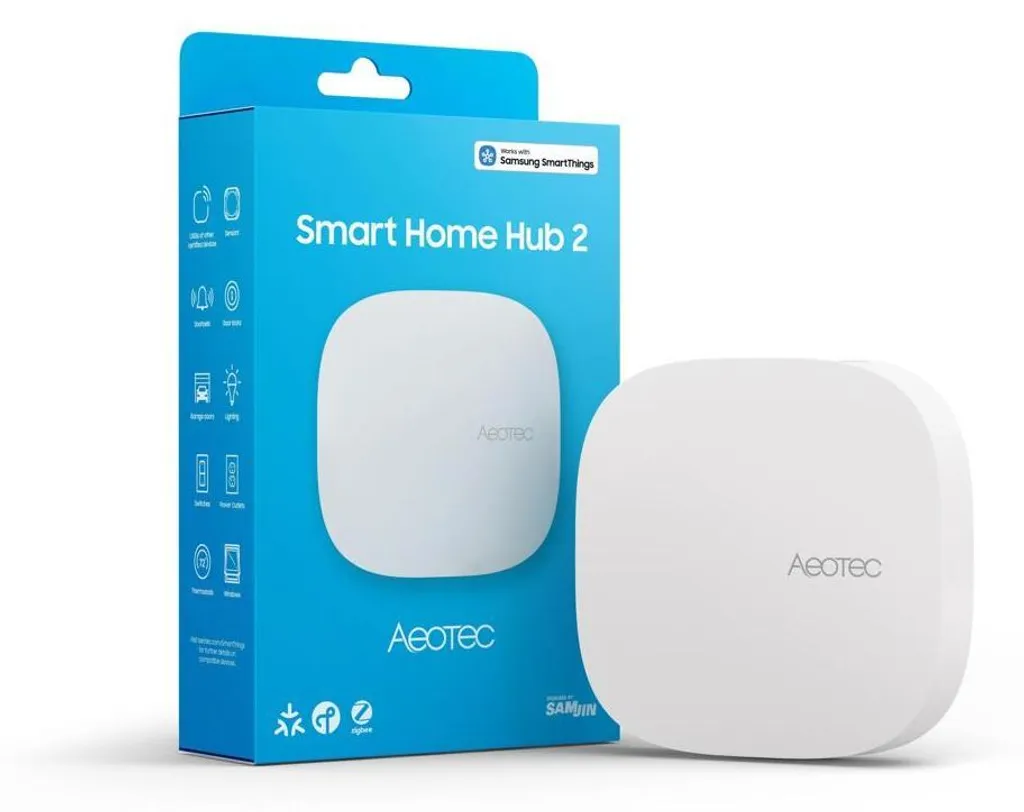 Aeotec Smart Home Hub 2 Works as a SmartThings Hub Zigbee Z-Wave Plus