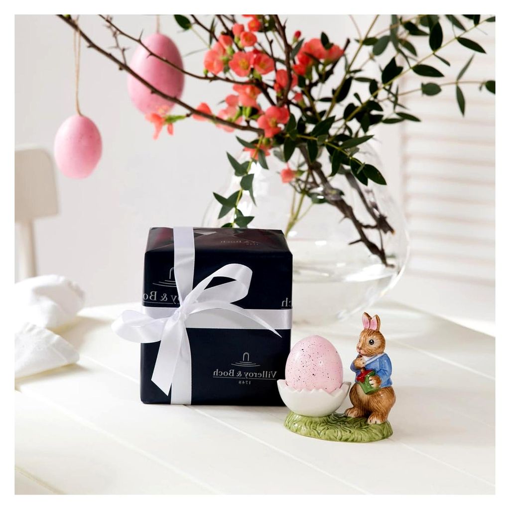 Villeroy und Boch Bunny Tales Eierbecher Max, Porzellan, Bunt