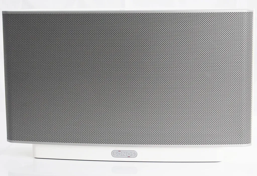 Enceinte Sans Fil Sonos Play : 5 Blanc avec Son Stéréo de Qualité