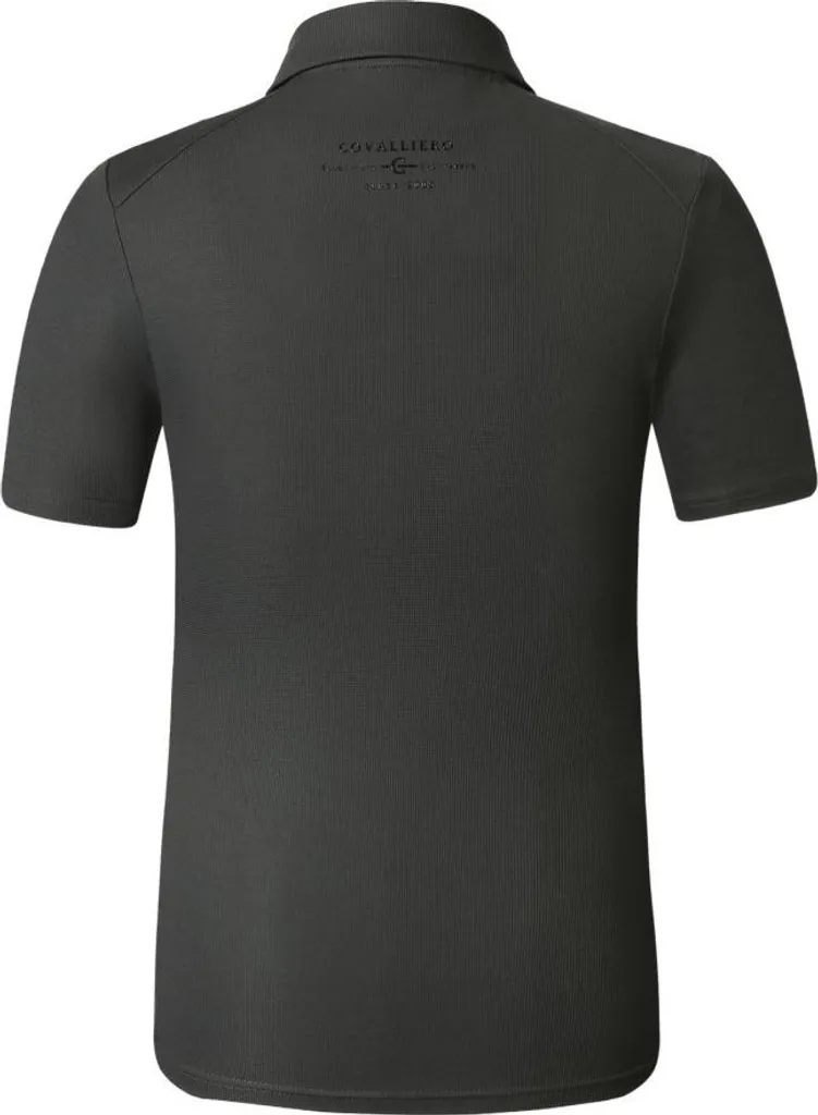 Polo anti-transpiration Covalliero Anniversary graphite homme M