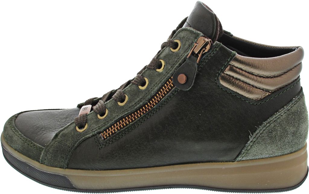 Ara ROM Damen Schnürstiefelette in Grün, Größe 5.5 Produktbild 24