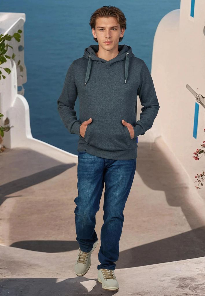 salzhaut Herren Hoodie HEFF XL Maritimer Kapuzenpullover Regular Fit – Kuscheliger Sweat-Pullover aus weichem Baumwoll-Mix mit Kängurutasche –...