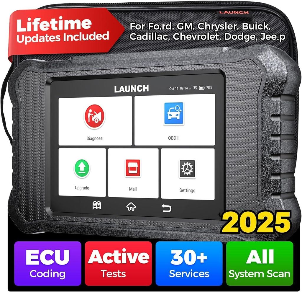 LAUNCH X431 Creader Elite 2.0 FGC OBD2-Scanner KFZ DIAGNOSE Produktbild 