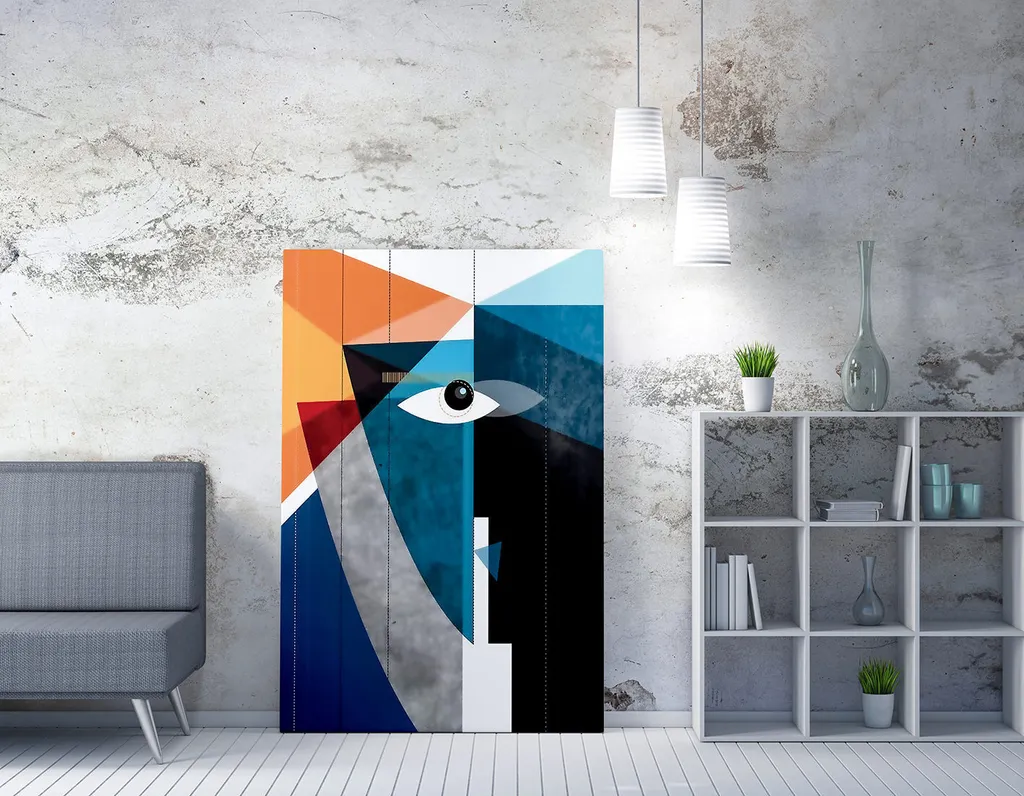 Offerta Quadro Wallity 70x100 - Tela Colorata Arredamento Moderno