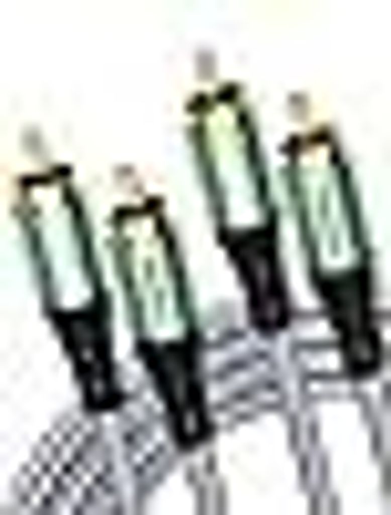 Cinch Kabel 2M, Cinch Stereo Audiokabel 2x Chinch Stecker zu 2x Chinch Stecker Subwoofer Audio Kabel für Lautsprecher, Verstärker, Heimkino, TV u...