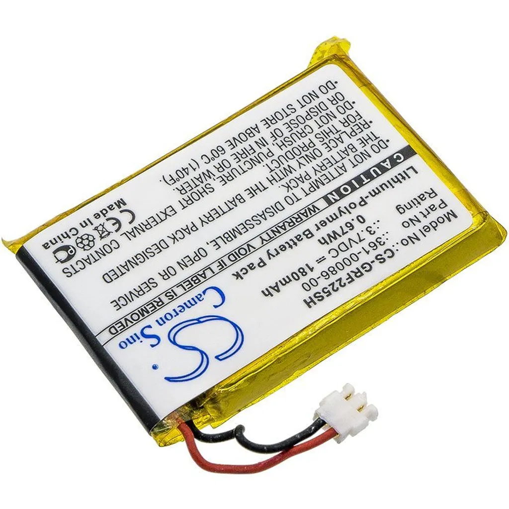 Batterie de rechange compatible avec montre Garmin Forerunner 225 - 4