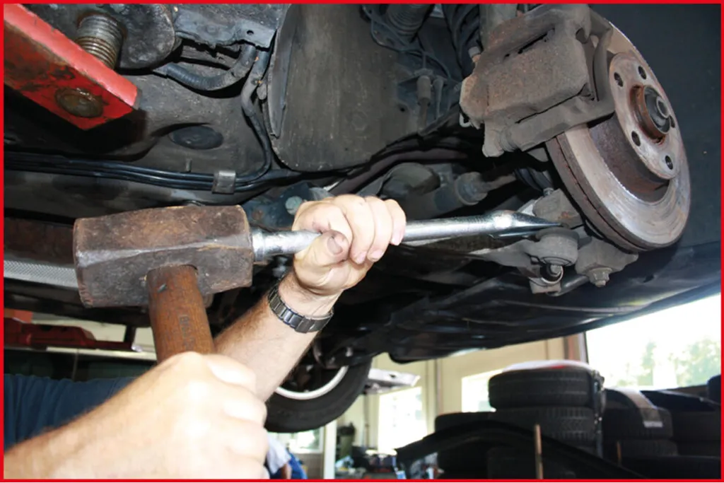 Extraire une rotule grippée : Jeu de 5 fourches KS TOOLS 670.0090