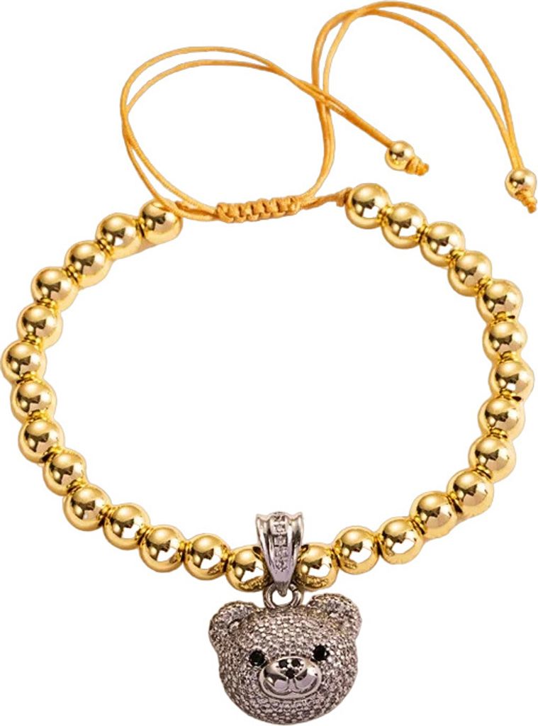 Stylisches Armband Bear in Gold/Silber – Trendiger Schmuck für Damen KP28484