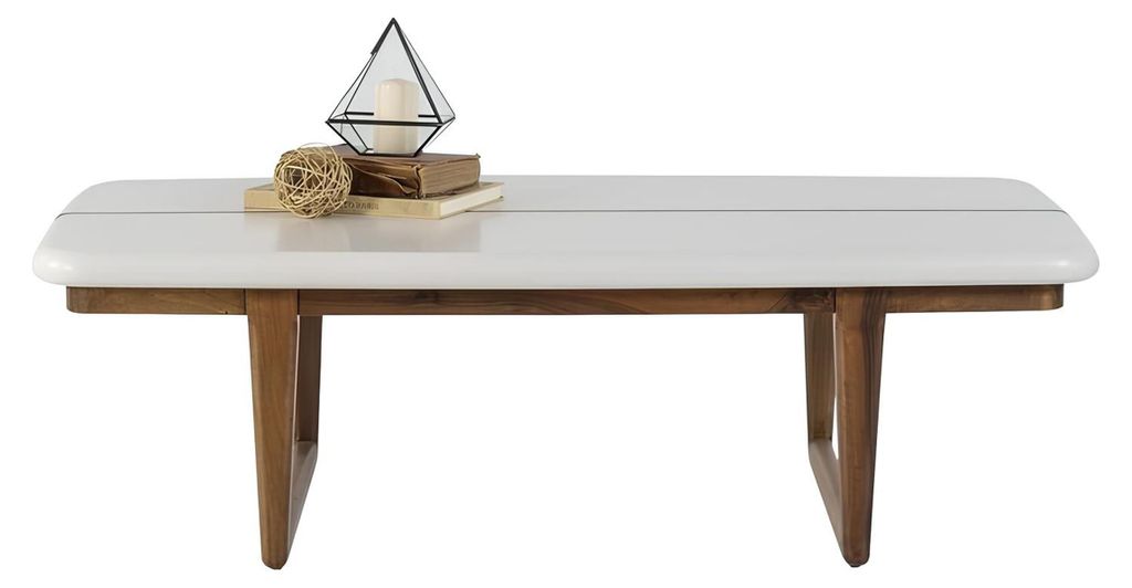 Couchtisch Kaffetisch Holztisch Beistelltisch Holz Weiß Wohnzimmermöbel Neu
