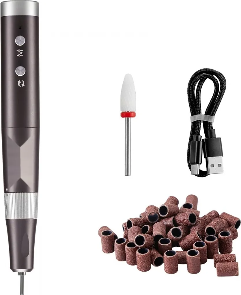 Fresa Unghie 30000 Giri Professionale - Lima Elettrica Gel e Acrilico - 9