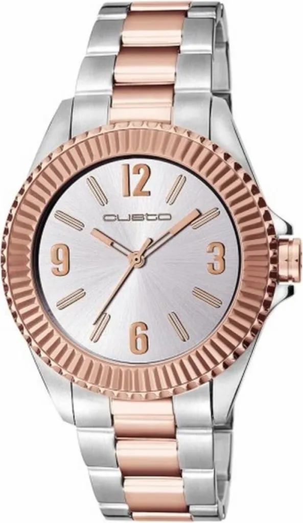 Custo Barcelona CU047205 - Orologio Silver-Tone Luxury Fashion per Lei