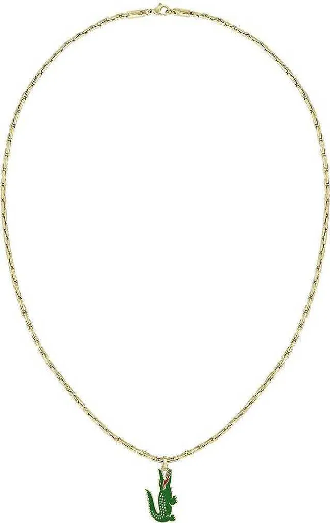 Collier Lacoste Homme Or Collection Arthor avec Pendentif de 50 à 70 cm
