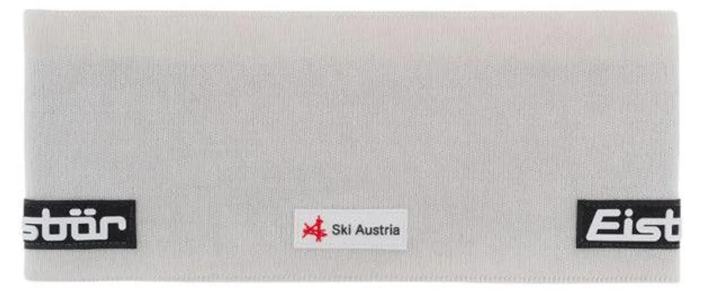 Bandeau de randonnée Eisbar Swift High RL SKA blanc contre le vent froid