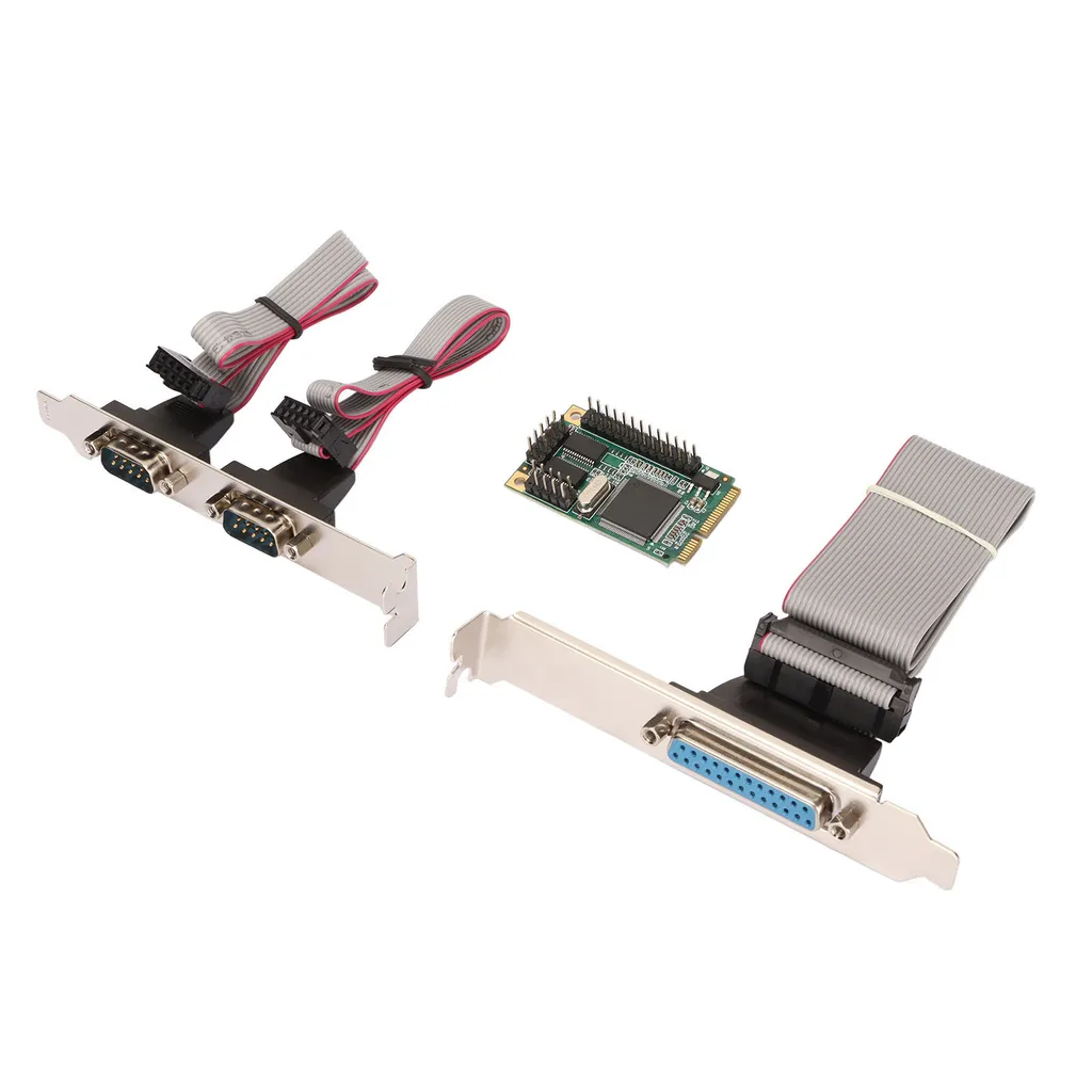 Carte d'extension pour imprimante LPT et matériel série RS232 en PCIe