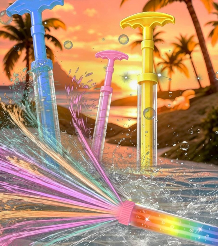 3 Stück Feuerwerks Wasserpistole,Wasserpistolen mit Produktbild 
