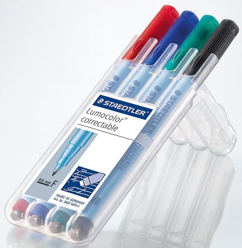 STAEDTLER Lumocolor 305 trocken abwischbarer Universalstift Produktbild 