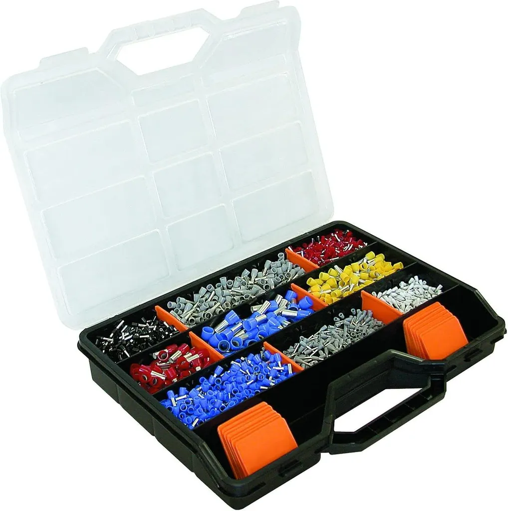 Assortiment Embouts de Fils pour Tableaux Électriques et Maintenance