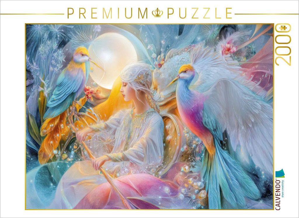 CALVENDO Puzzle Glückselige Welten | 2000 Teile Lege-Größe 90x67cm Foto-Puzzle für glückliche Stunden