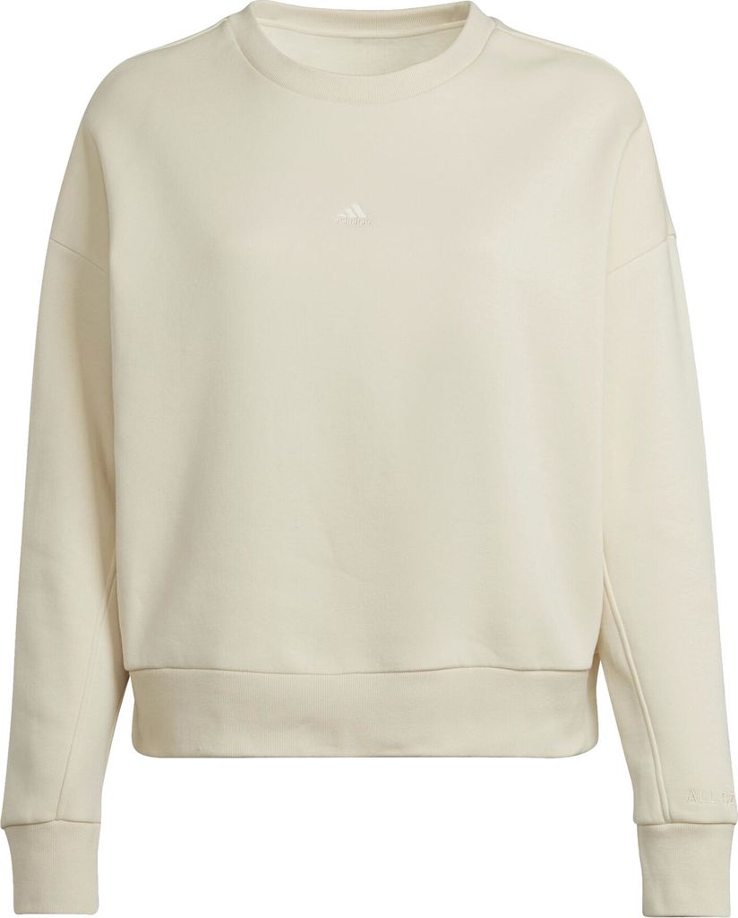 adidas Damen All Season Sweatshirt (Plus Size) Gr.3X ecru tint (HN4223)
