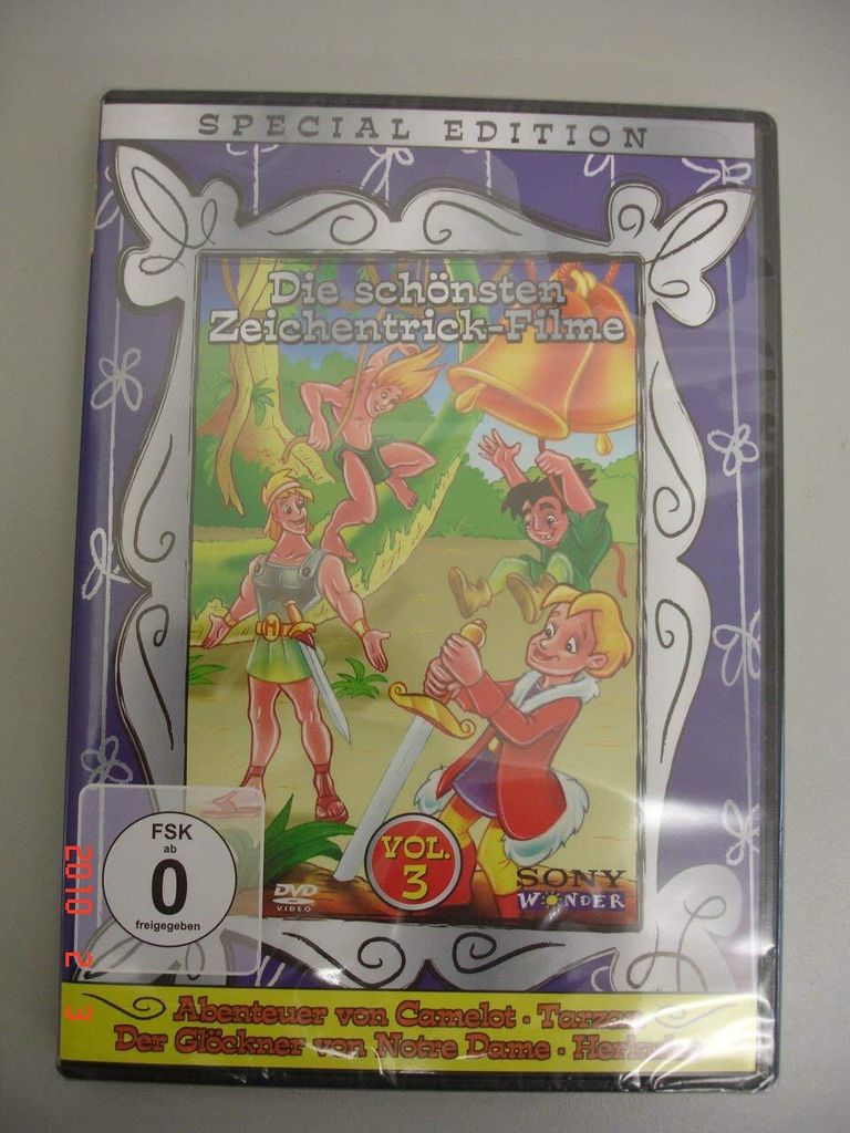 Die schönsten Zeichentrickfilme Vol.3 Abenteuer von Camelot....