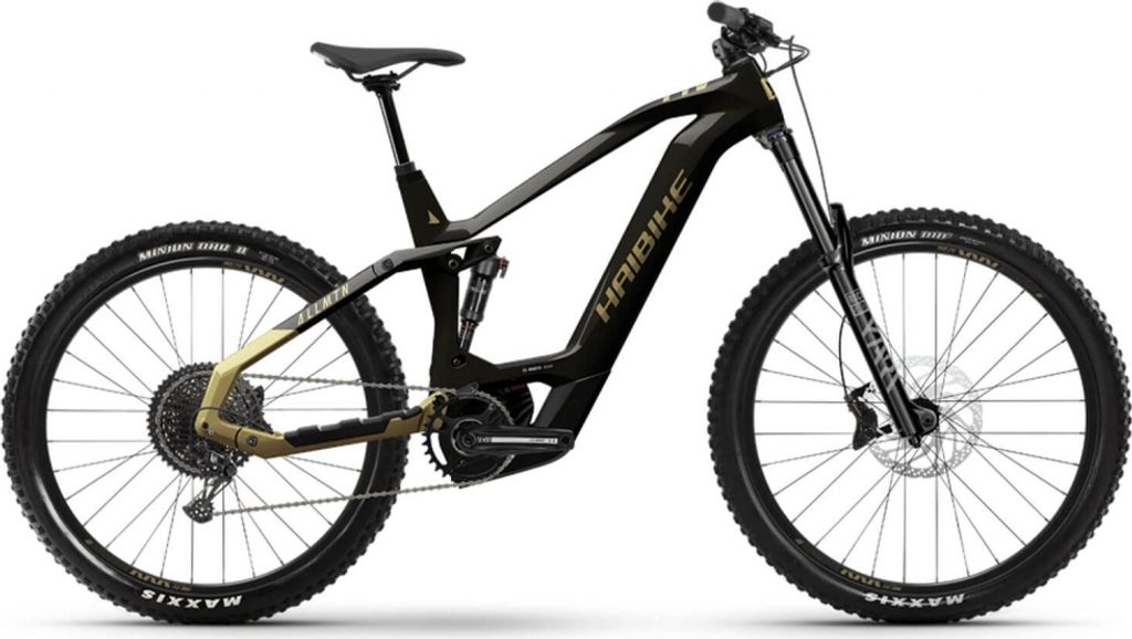 Haibike Allmtn CF 8 Fully E-Bike black