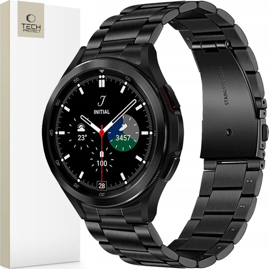 Tech-Protect Edelstahl Samsung Galaxy Watch 4 / 5 / 5 Pro / Produktbild 