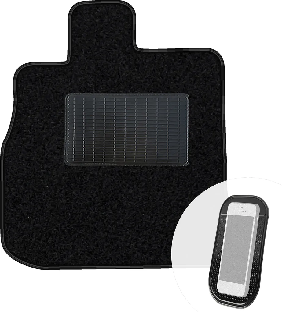 Tappetino Guida Mitsubishi Eclipse 2006-2011 | Velours Nero moto-MOLTICO