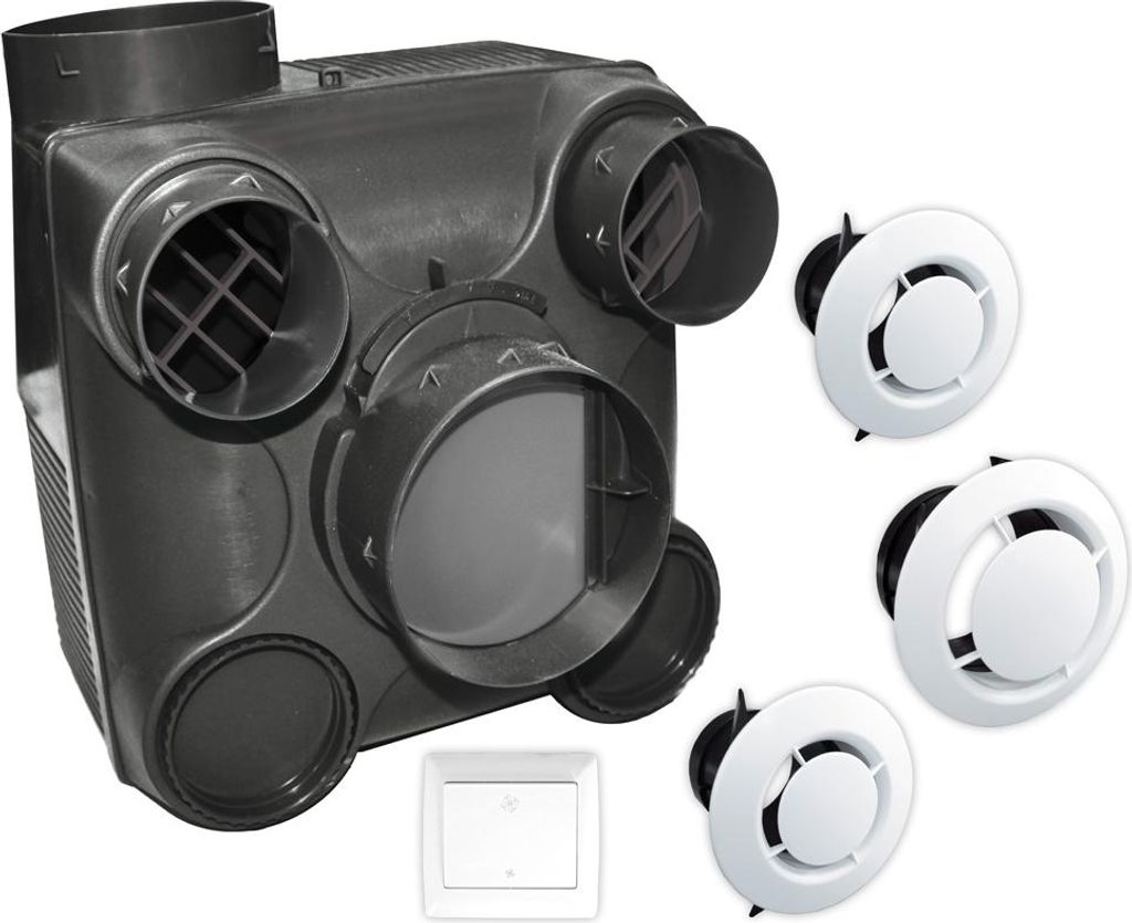 S&P Luna-s 3 selbstregulierendes CMV-Kit mit Einzelfluss