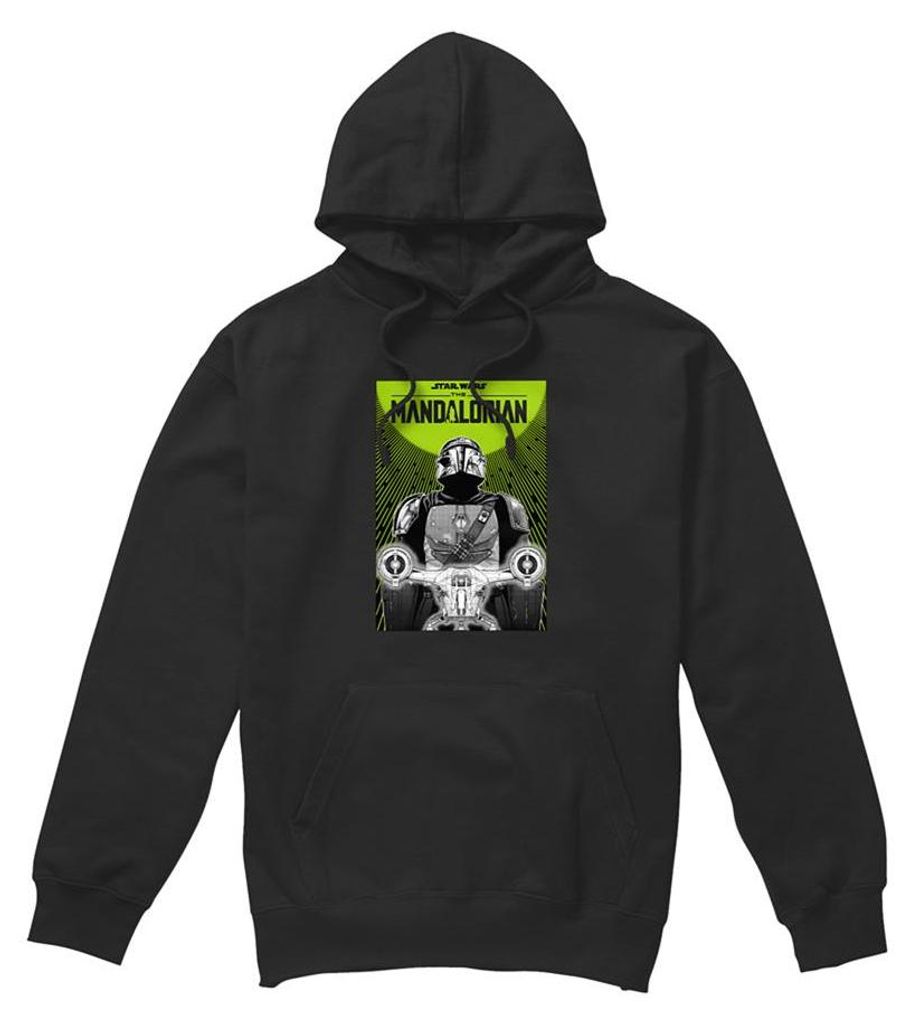 Star Wars: The Mandalorian - "Razor Crest" Kapuzenpullover für Herren/Damen Uni TV33963 (M) (Schwarz)