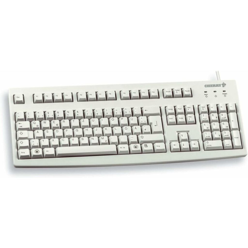 Cherry G83-6104 - Tastatur - USB - USA - Hellgrau