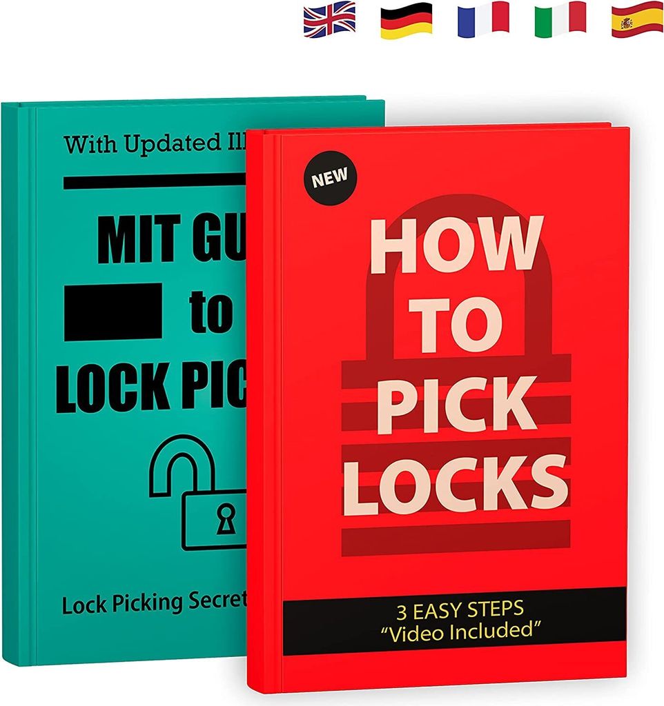 LOCK COWBOY 30-teiliges Lockpicking Set mit 3 transparenten Produktbild 3