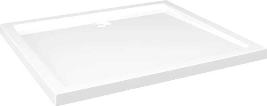 Piatto Doccia ABS 80x90 vidaXL Bianco Lucido - Prezzo Outlet Bagno