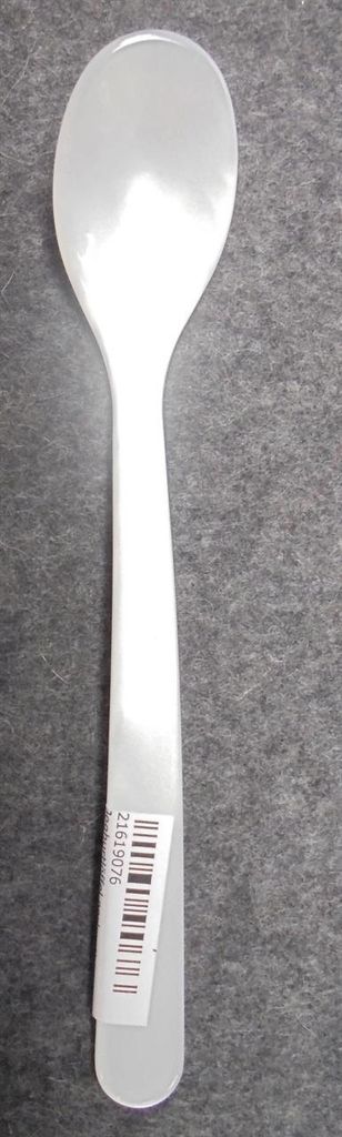 G.F. Heim Söhne Löffel aus Acrylglas perlmutt weiß 16cm Produktbild 
