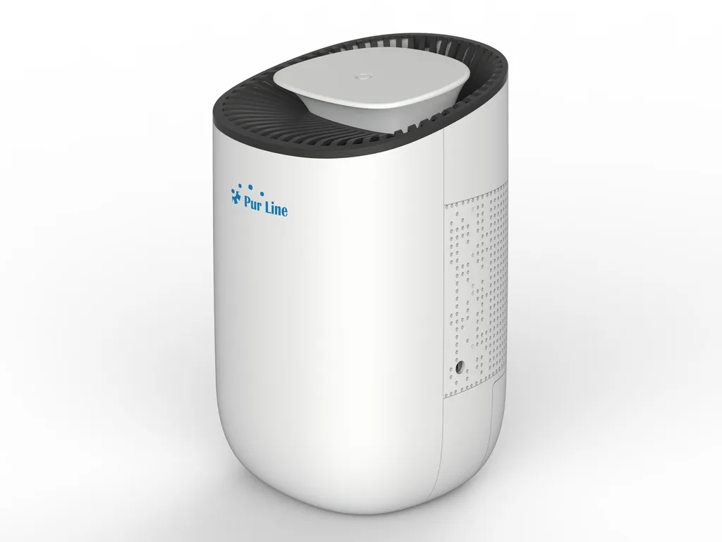 Mini absorbeur d'humidité électrique 21W avec lumière LED décorative - 2
