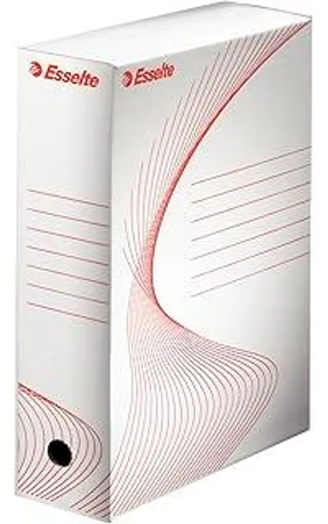 Organizer Archivio Esselte 100mm Bianco | Kit 10 Pezzi Home Office