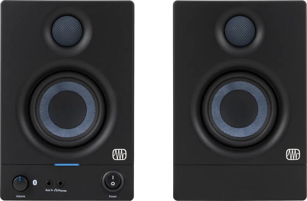Enceintes de Bureau Bluetooth PreSonus Eris 3.5 BT Monitoring Studio