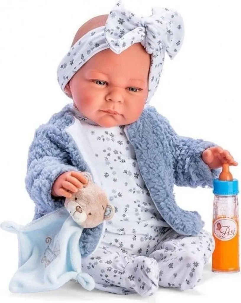 Poupée Esther 46 cm - Corps souple et détails peints à la main espagnols